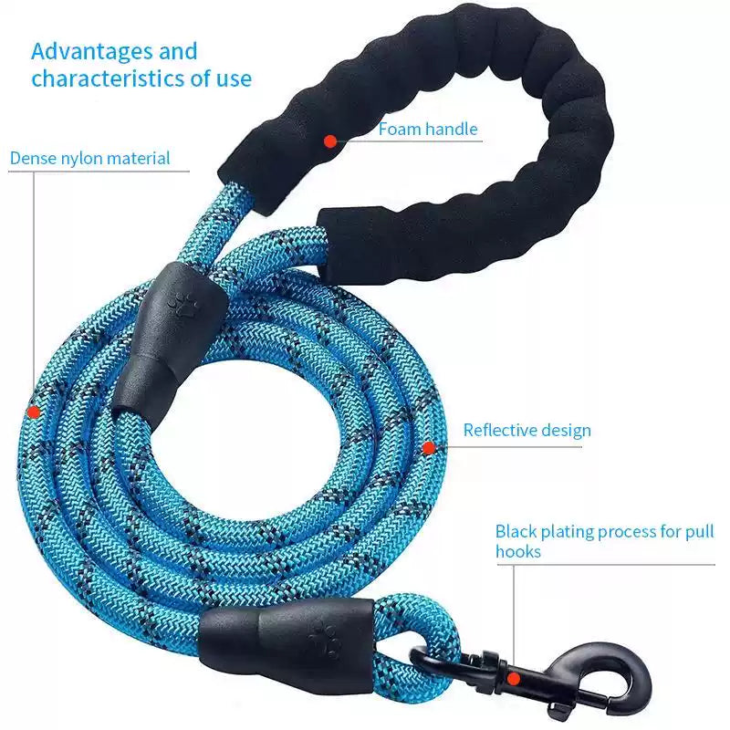 TrekGrip leash coiled detail
